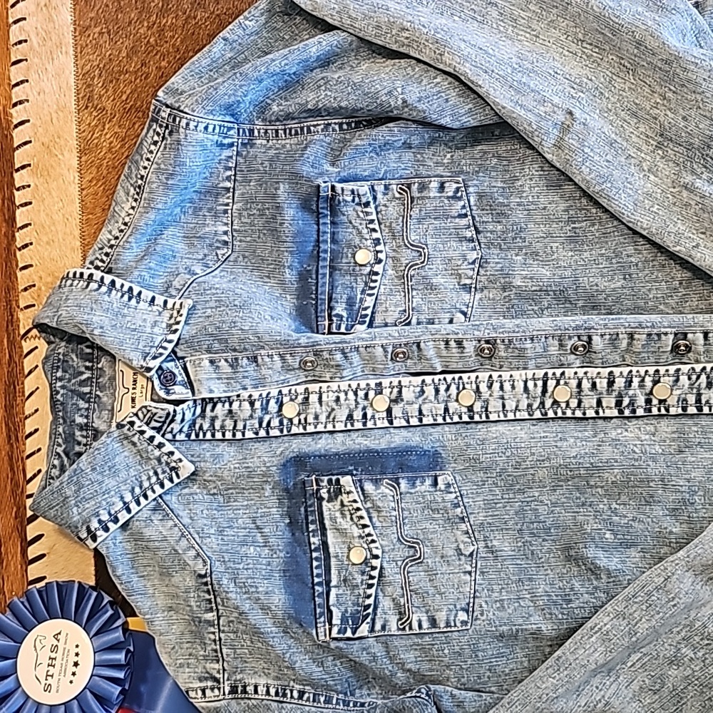 Kimes Ranch denim shirt